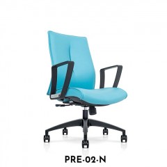 ER PRE02N - Hemera Low Back Office Chair | PU Leather